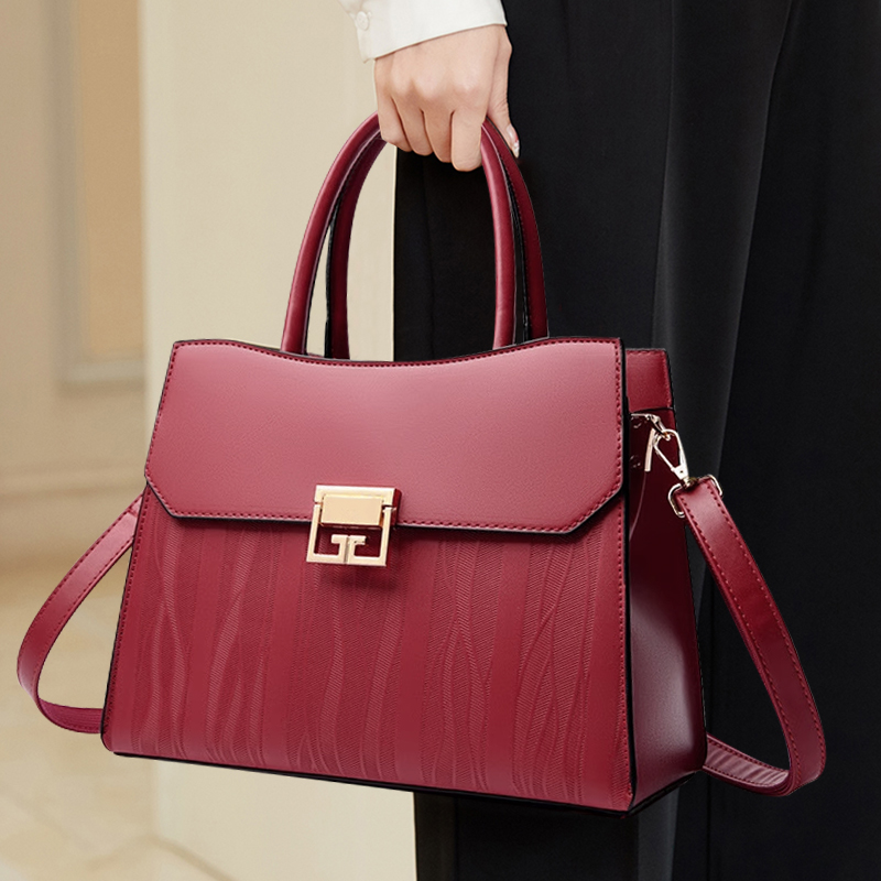 Luxury Bags Medium Size - Sac à main en cuir véritable