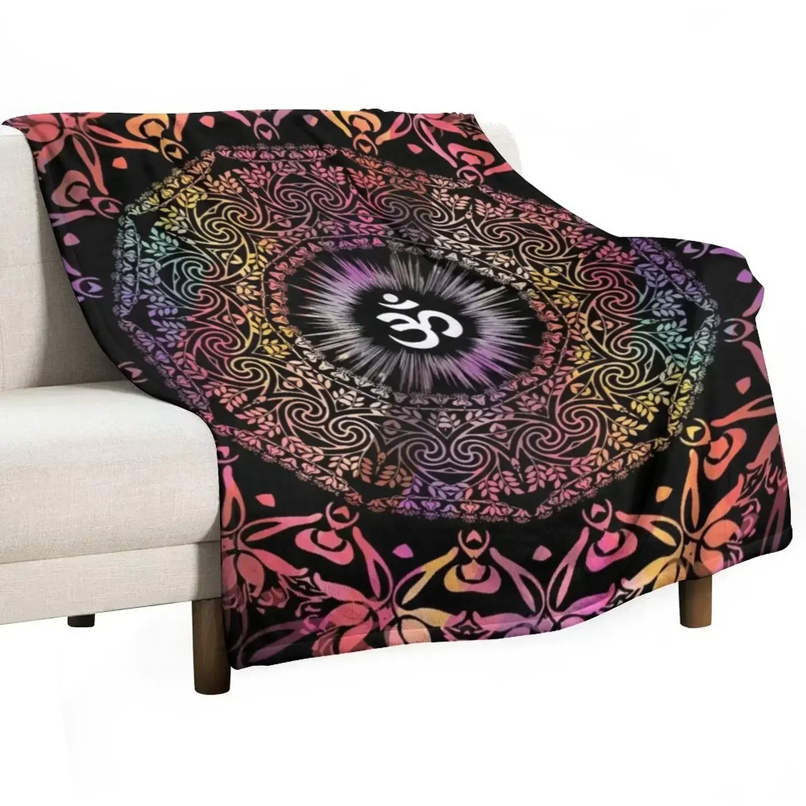 Luxury Yoga Bags - Couverture de méditation Mandala Om /