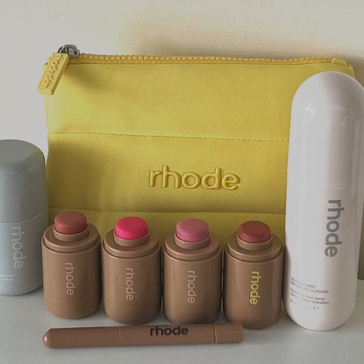 Luxury Ziploc Bags - Marque de luxe poche Blush crème