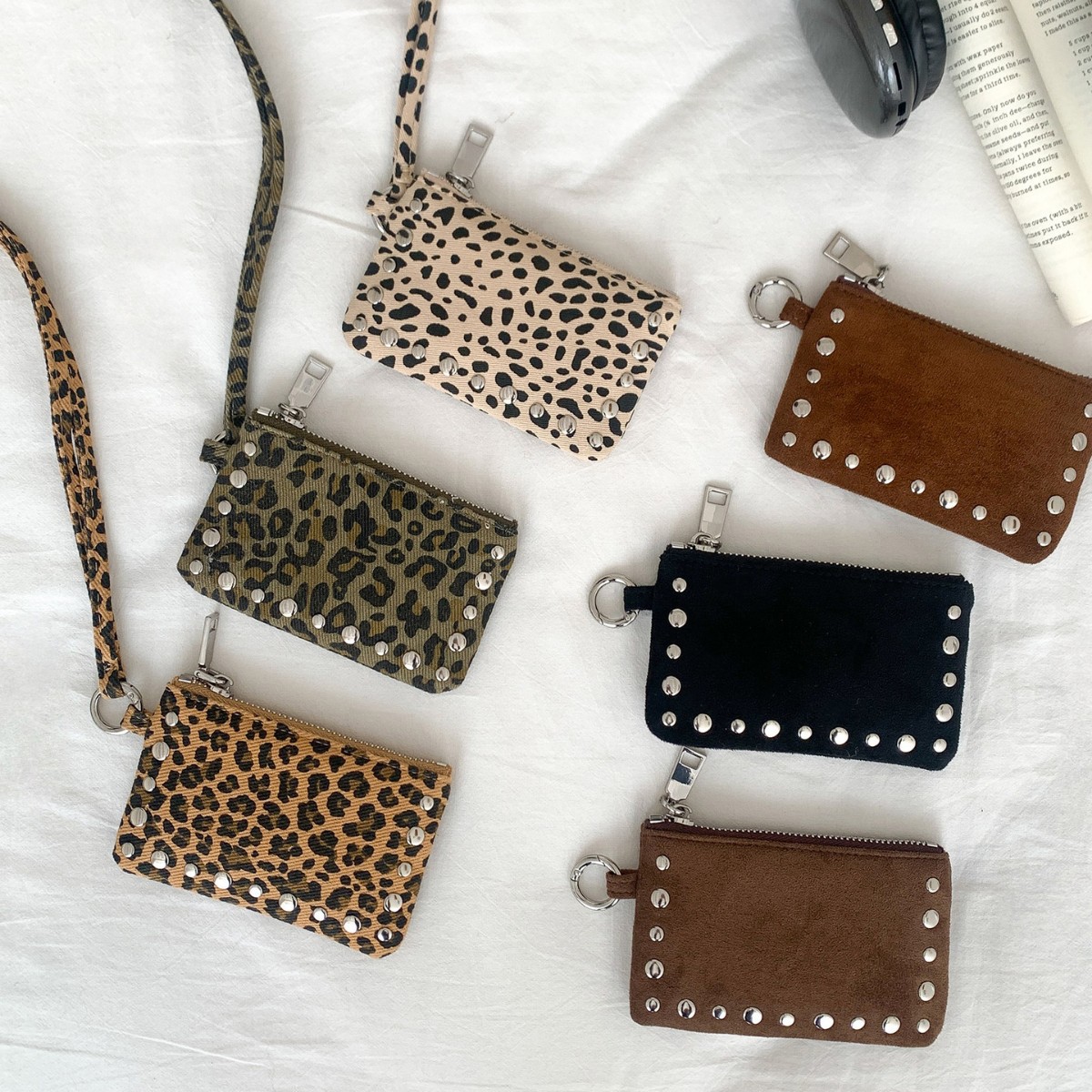 Nouveau sac à bandoulière clou - Wristlet Wallet Zipper avis et prix