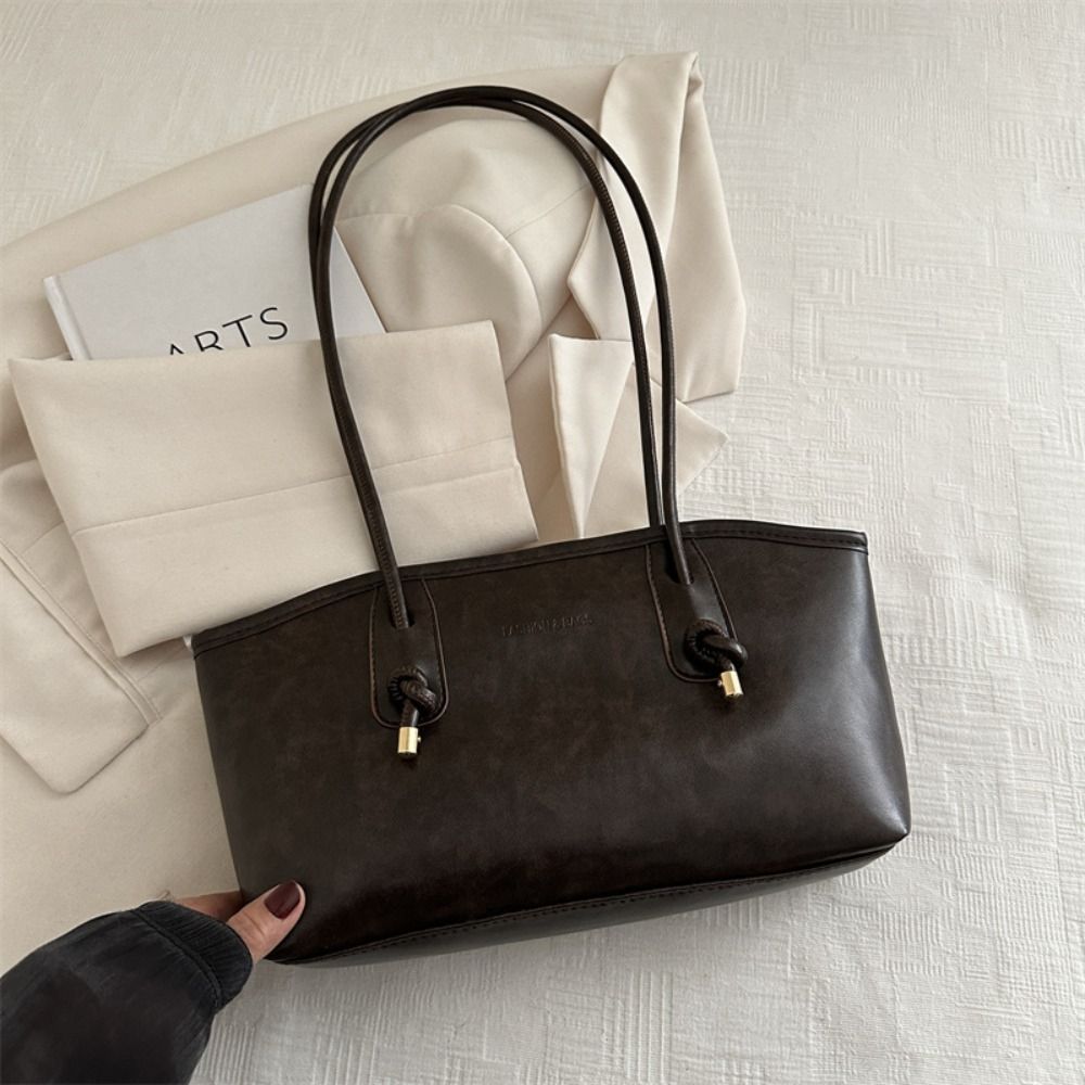 Sac fourre-tout rétro en cuir  - Luxury Y2K Bags avis et prix