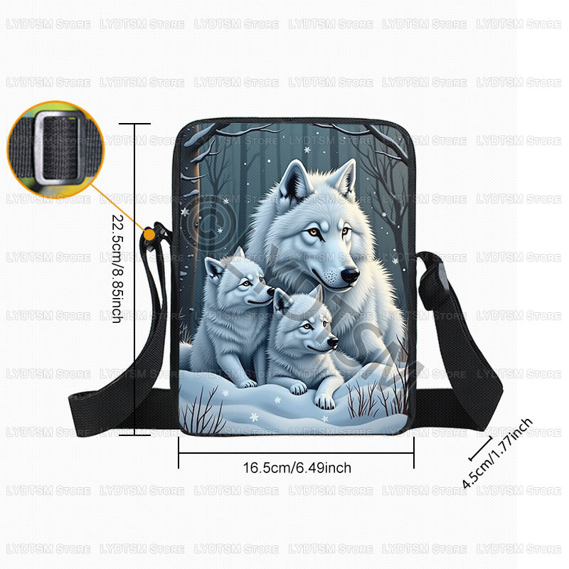 Sac à bandoulière imprimé lune - Wristlet Wallet Zipper avis et prix