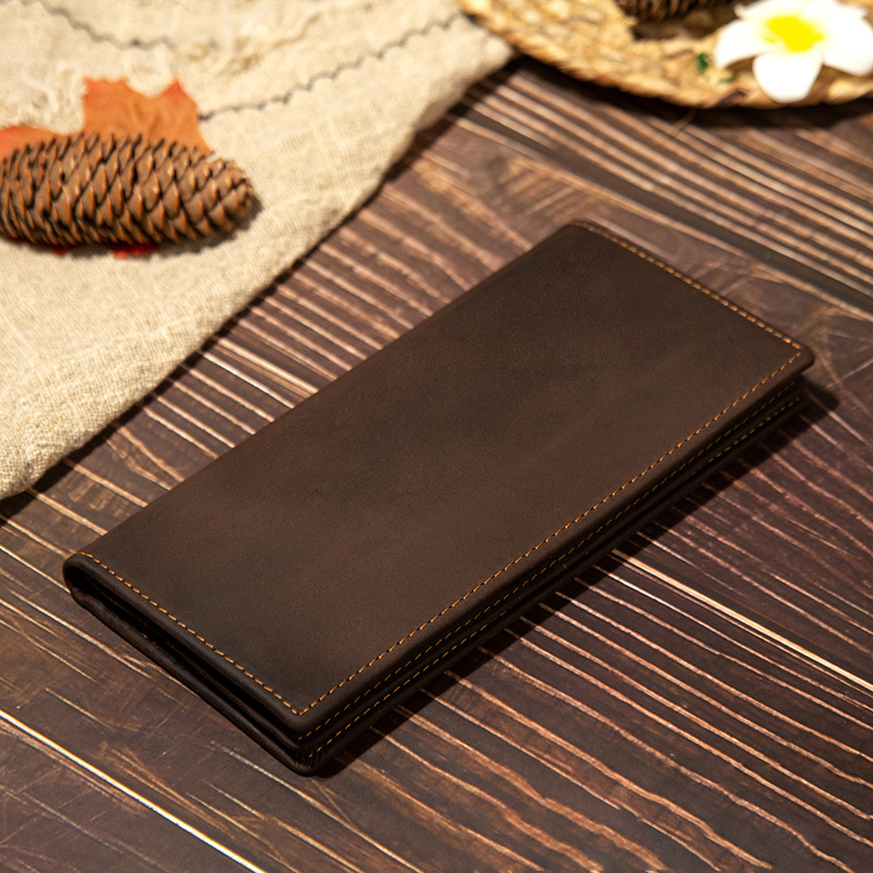 Portefeuille long en cuir véri - Wristlet Wallet Zipper avis et prix