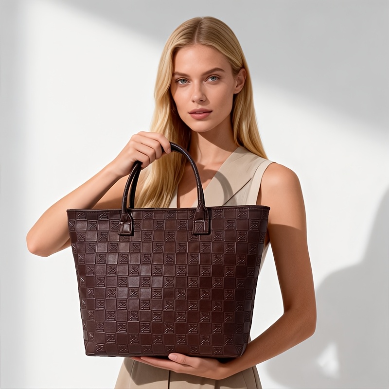 Sac fourre-tout matelassé marr - Luxury Bags Collection avis et prix