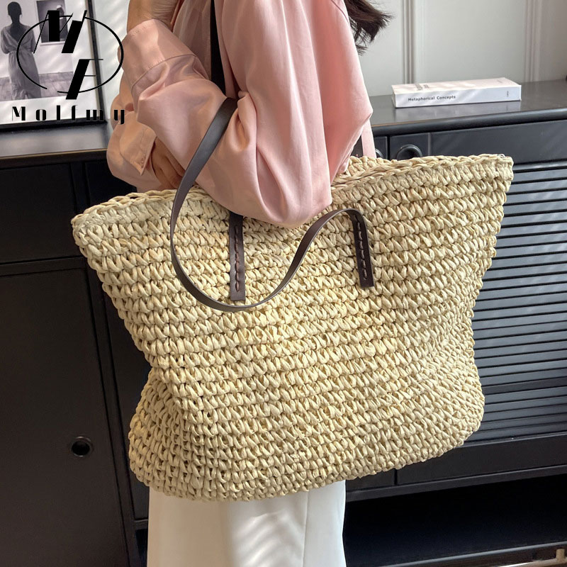 Sacs fourre-tout en paille tre - Luxury Bags Collection avis et prix