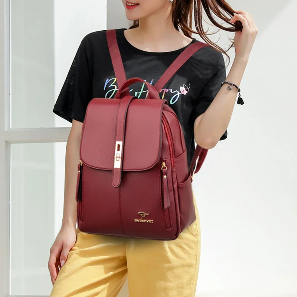Sac à dos en cuir de grande ca - Luxury Bags For School avis et prix
