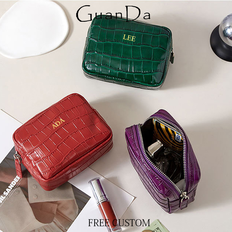 Porte-monnaie zippé en cuir vé - Luxury Ziploc Bags avis et prix