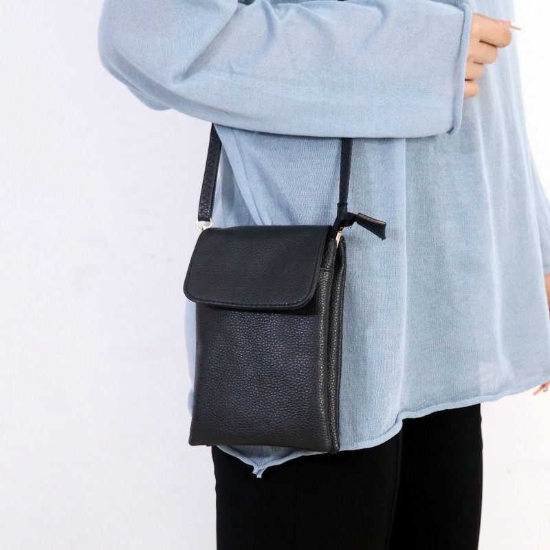 Sac à bandoulière en cuir pour - Wristlet Wallet Zipper avis et prix
